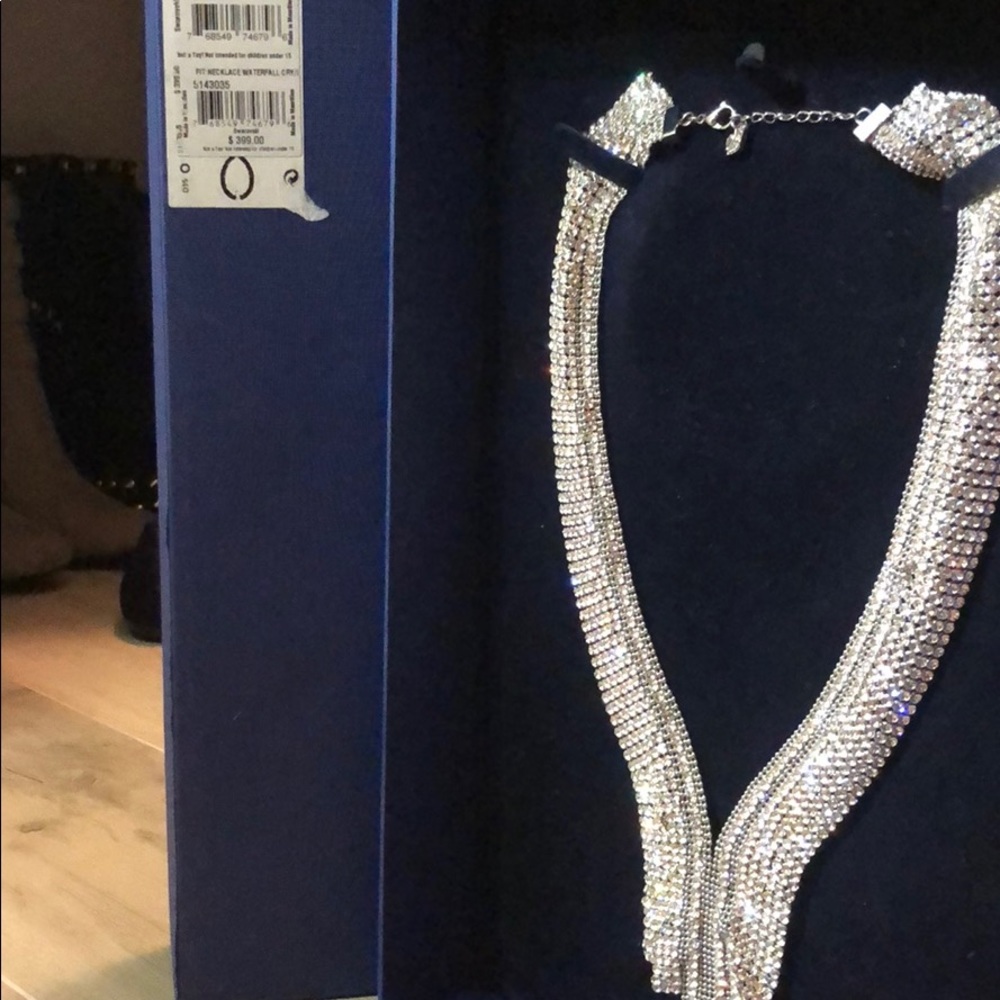 Swarovski Necklace Waterfall Cry - Picture 2 of 5